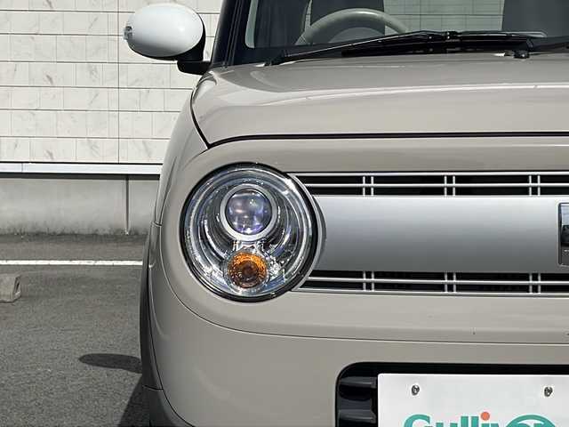 スズキ ラパン X 静岡県 2019(平31)年 6.5万km フォーンベージュメタリック/ホワイト2トーンルーフ プッシュスタート/アイドリングストップ/ETC/ナビ/ABS/横滑り防止装置/衝突被害軽減装置/ヘッドライト(LED)