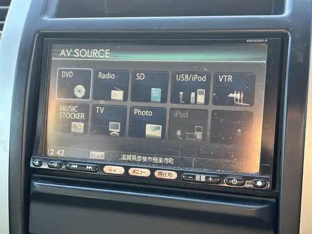 日産 エクストレイル 20X 滋賀県 2009(平21)年 19.5万km ダイヤモンドブラック 純正メモリナビ/・AM/FM/・CD/DVD/・SD/・MusicStocker/・フルセグTV/バックカメラ/ETC/オートマチックヘッドライト/HIDヘッドライト/革巻きステアリング/電動格納ミラー