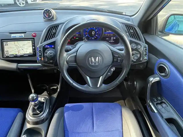 ホンダ ＣＲ－Ｚ MUGEN RZ 埼玉県 2013(平25)年 1.8万km アズールブルーメタリック MUGEN RZ　限定300台//スーパーチャージャー//無限フルエアロ//無限マフラー//無限足回り//無限17インチAW//純正HDDナビ//フルセグTV//バックカメラ//CD&DVD再生//クルーズコントロール//ETC//スマートキー//HIDヘッドライト//ハーフレザーシート//革巻きステアリング//前後ドライブレコーダー//Wエアバッグ＆ABS//横滑り防止装置//前後フォグランプ//オートライト//プライバシーガラス//新車時保証書//取扱説明書