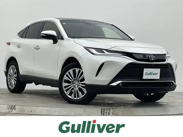 トヨタ ハリアー ハイブリッド Z レザーパッケージ 宮城県 2020(令2)年 4.6万km ホワイトパールクリスタルシャイン 4WD/調光パノラマルーフ/純正12型ナビ/全周囲カメラ/デジタルインナーミラー/BSM/HUD/パワーバックドア/シートヒーター/ベンチレーション/メモリ機能付パワーシート/アダプティブクルーズコントロール/クリアランスソナー/セーフティセンス/フルセグTV/リアスモークフィルム/ウィンドシールドデアイサー/禁煙車
