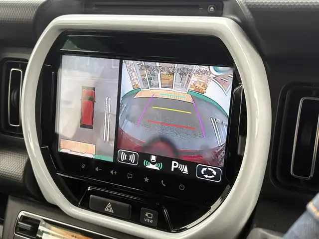 スズキ ハスラー HYBRID X ターボ 徳島県 2020(令2)年 1.6万km フェニックスレッドパール/ガンメタリック2トーンルーフ 全方位モニター付メモリーナビ装着車/（Bluetooth/フルセグ/CD/DVD/AppleCarPlay/androidauto/USB）/スズキセーフティサポート/・デュアルブレーキサポート/・後退時ブレーキサポート/・誤発進抑制機能装置/・後方誤発進抑制機能装置/・車線逸脱抑制希望/・車線逸脱警報機能/・ふらつき警報/・標識認識機能/・アダプティブクルーズコントロール/・先行車発信お知らせ機能/・全方位カメラ/ターボ/シートヒーター/前後ドライブレコーダー/プッシュスタート/スマートキー