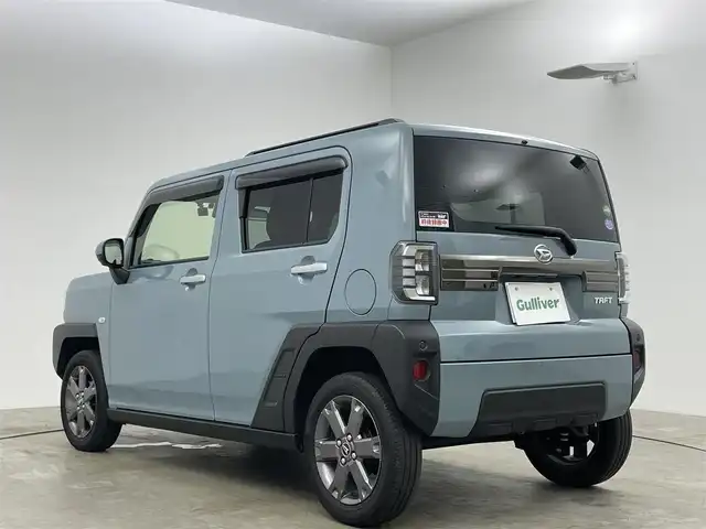 ダイハツ タフト G ターボ 岡山県 2020(令2)年 5.2万km レイクブルーメタリック カロッツェリア７インチメモリーナビ/（CD/DVD/BT/フルセグTV）/全方位カメラ/ステアリングスイッチ/追従型クルーズコントロール/ビルトインETC/ガラスルーフ/ルーフレール/前席シートヒーター/シートカバー/純正15インチアルミホイール/前後ドライブレコーダー/コーナーセンサー（前後）/LEDヘッドライト/オートライト/衝突軽減ブレーキ/USB充電のみ