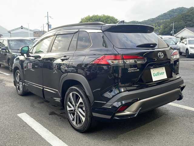 トヨタ カローラ クロス ハイブリッド Z 京都府 2023(令5)年 3.5万km アティチュードブラックマイカ モデリスタエアロ　純正ディスプレイオーディオ　ナビ　Ｂｌｕｅｔｏｏｔｈオーディオ　バックカメラ　レーダークルーズ　ブラインドスポットモニター　ＬＥＤヘッドライト　前席シートヒーター　電動リアゲート
