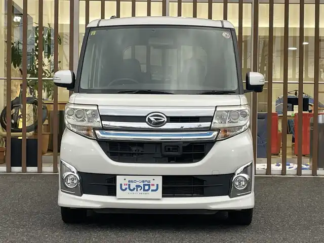 ダイハツ タント カスタム RS スマセレSA&SN 鳥取県 2014(平26)年 8.1万km パールホワイトⅢ (株)IDOMが運営する【じしゃロン鳥取店】の自社ローン専用車両になります。こちらは現金またはオートローンご利用時の価格です。自社ローンご希望の方は別途その旨お申付け下さい/社外ナビ（AVIC-RW810）/・フルセグTV/・AM/FM/・CD/DVD/・Bluetooth接続/両側パワースライドドア/バックカメラ/スマートアシスト/LEDヘッドライト/スマートキー/スペアキー1本/ETC