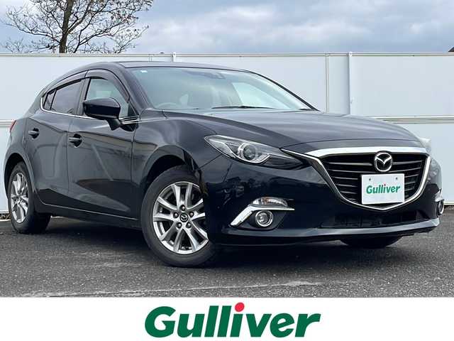 マツダ アクセラ スポーツ 15S 岩手県 2015(平27)年 13.2万km ジェットブラックマイカ ４ＷＤ　ナビ　Ｂｌｕｅｔｏｏｔｈ　ＣＤ　ＤＶＤ　フルセグ　バックカメラ　衝突被害軽減ブレーキ　オートＬＥＤライト　クルーズコントロール　ＥＴＣ　ＭＴモード付ＡＴ　アイドリングストップ　１６インチアルミ