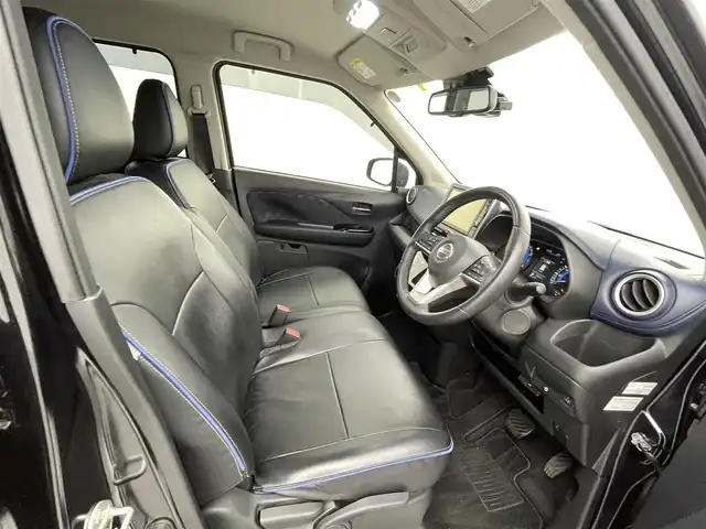 日産 デイズ HWS G ターボ プロパイロットED 熊本県 2020(令2)年 3.8万km ブラック 純正9インチSDナビ【MM319D-L】/Bluetoothオーディオ/DVD再生機能/アラウンドビューモニター/フルセグテレビ/インテリジェントエマージェンシーブレーキ/プロパイロット/純正前方ドライブレコーダー/ETC/ビークルダイナミックコントロール/ヒルスタートアシスト/レーンキープアシスト/車線逸脱防止支援システム/横滑り防止/アイドリングストップ/電動パーキング/前後クリアランスソナー/オートライト/オートマチックハイビーム/LEDヘッドライト/フォグライト/スマートキー/プッシュアップスタート/USB電源ソケット/純正フロアマット/15インチ純正アルミホイール/ドアバイザー/取扱説明書