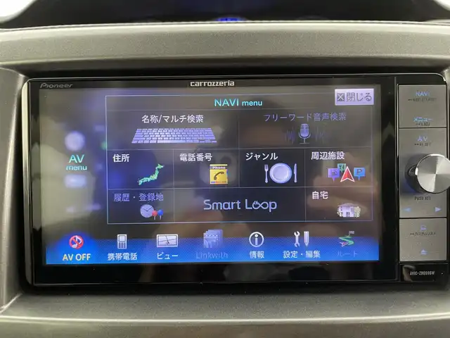 スズキ ソリオ HV MZ 富山県 2016(平28)年 4.8万km スーパーブラックパール 社外ナビ（AM/FM/CD/DVD/BT/SD）/フルセグTV/バックカメラ/デュアルカメラブレーキサポート/クルーズコントロール/レーンキープアシスト/ドライブレコーダー/両側パワースライドドア/ETC/D席シートヒーター/横滑り防止装置/アイドリングストップ/プッシュスタート/スマートキー/スペアキー/HIDヘッドライト/フォグランプ/オートライト/純正フロアマット