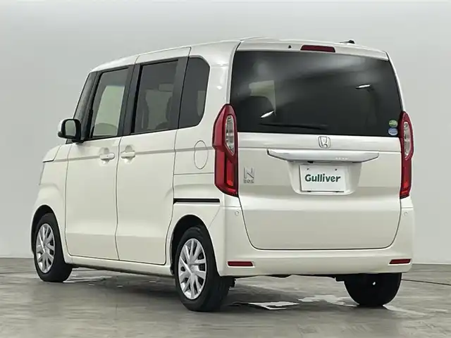 ホンダ Ｎ ＢＯＸ G L ホンダセンシング 福島県 2018(平30)年 6万km プレミアムホワイトパールⅡ レンタアップ/ホンダセンシング/・衝突軽減ブレーキ〈CMBS〉/・誤発進抑制機能/・LKAS〈車線維持支援システム〉/・ACC〈アダプティブ・クルーズ・コントロール〉/・オートハイビーム/・先行車発進お知らせ機能/SDナビ/型番：MDV-S706/・AM/FM/CD/DVD/SD/BT/iPod/フルセグTV/・バックカメラ/・ビルトインETC/プッシュスタート/・スマートキー/・スペアキー/チルト式ステアリング/・ステアリングスイッチ/LEDヘッドライト/・オートライト/ウインカーミラー/パワースライドドア/アイドリングストップ/ベンチシート/・チップアップ/純正フロアマット/360°スーパーUV・IRカットパッケージ