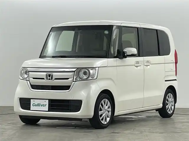 ホンダ Ｎ ＢＯＸ G L ホンダセンシング 福島県 2018(平30)年 6万km プレミアムホワイトパールⅡ レンタアップ/ホンダセンシング/・衝突軽減ブレーキ〈CMBS〉/・誤発進抑制機能/・LKAS〈車線維持支援システム〉/・ACC〈アダプティブ・クルーズ・コントロール〉/・オートハイビーム/・先行車発進お知らせ機能/SDナビ/型番：MDV-S706/・AM/FM/CD/DVD/SD/BT/iPod/フルセグTV/・バックカメラ/・ビルトインETC/プッシュスタート/・スマートキー/・スペアキー/チルト式ステアリング/・ステアリングスイッチ/LEDヘッドライト/・オートライト/ウインカーミラー/パワースライドドア/アイドリングストップ/ベンチシート/・チップアップ/純正フロアマット/360°スーパーUV・IRカットパッケージ