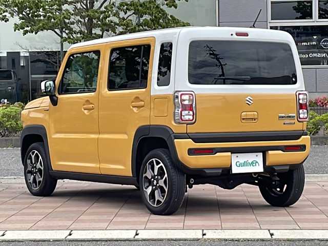 スズキ ハスラー HYBRID X ターボ 福島県 2020(令2)年 0.7万km アクティブイエロー/ホワイト2トーンルーフ デュアルカメラブレーキサポート/衝突被害軽減ブレーキ/アダプティブクルーズコントロール/レーンキープアシスト/純正ナビゲーション/【CD/DVD/SD/USB/BT/TV】/アラウンドビューモニター/ビルトインETC2.0/パドルシフト/ステアリングリモコン/前席シートヒーター/LEDオートライト/LEDフォグランプ/社外フロアマット