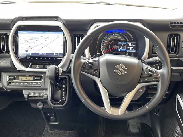 スズキ ハスラー HYBRID X ターボ 福島県 2020(令2)年 0.7万km アクティブイエロー/ホワイト2トーンルーフ デュアルカメラブレーキサポート/衝突被害軽減ブレーキ/アダプティブクルーズコントロール/レーンキープアシスト/純正ナビゲーション/【CD/DVD/SD/USB/BT/TV】/アラウンドビューモニター/ビルトインETC2.0/パドルシフト/ステアリングリモコン/前席シートヒーター/LEDオートライト/LEDフォグランプ/社外フロアマット