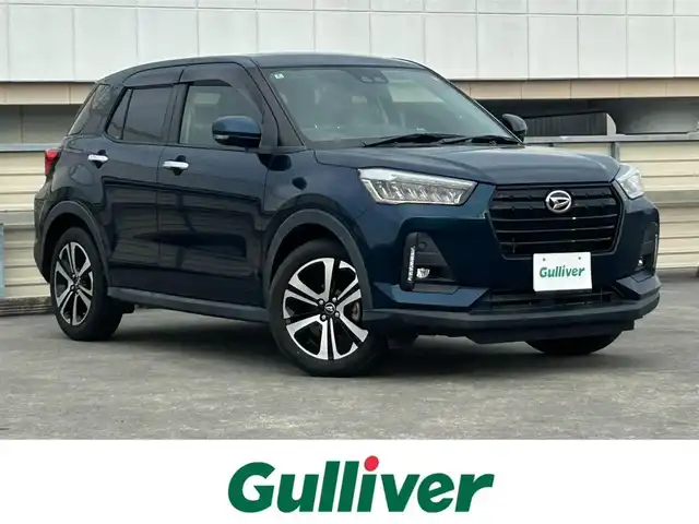 ダイハツ ロッキー G 静岡県 2020(令2)年 5.2万km レーザーブルークリスタルシャイン 純正９型ＳＤナビ/フルセグＴＶ/バックカメラ/ＢＴオーディオ/ＥＴＣ/レーダークルーズ/前席シートヒーター/スマートキー/プッシュスタート/ＬＥＤヘッド/LEDフォグランプ/ドアバイザー/パーキングセンサー/純正フロアマット/純正１７ＡＷ