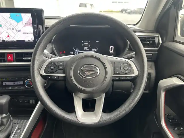 ダイハツ ロッキー G 静岡県 2020(令2)年 5.2万km レーザーブルークリスタルシャイン 純正９型ＳＤナビ/フルセグＴＶ/バックカメラ/ＢＴオーディオ/ＥＴＣ/レーダークルーズ/前席シートヒーター/スマートキー/プッシュスタート/ＬＥＤヘッド/LEDフォグランプ/ドアバイザー/パーキングセンサー/純正フロアマット/純正１７ＡＷ