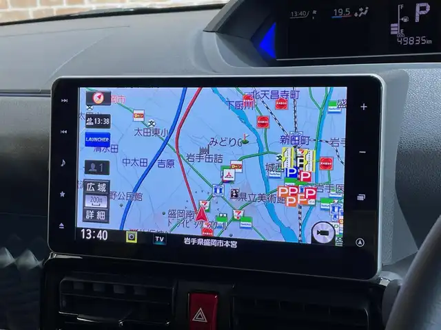 ダイハツ タント カスタム RS セレクション 岩手県 2020(令2)年 5万km パールブラック ４WD/ターボ/パノラマモニター/両側パワースライドドア/スマートアシスト/衝突回避支援ブレーキ/アダプティブクルーズコントロール/レーンキープアシスト/誤発進抑制制御/先行車発進お知らせ機能/標識認識機能/ハイビームアシスト/コーナーセンサー/横滑り防止装置/アイドリングストップ/純正ナビ/フルセグTV/ETC/ドライブレコーダー/LEDヘッドライト/純正15インチアルミホイール