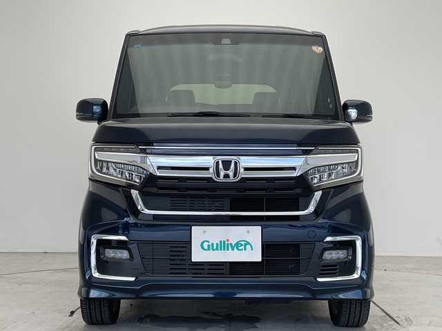 ホンダ Ｎ ＢＯＸ カスタム L ターボ 愛知県 2021(令3)年 1.7万km ミッドナイトブルービームM ホンダセンシング/純正8型ナビ/両側パワースライドドア/レーダークルーズコントロール/シートヒーター/バックカメラ/コーナーセンサー/LEDヘッドライト/純正アルミホイール/パドルシフト/ETC/衝突軽減システム/CD DVD/Bluetooth/ステアリングスイッチ/スマートキー/プッシュスタート