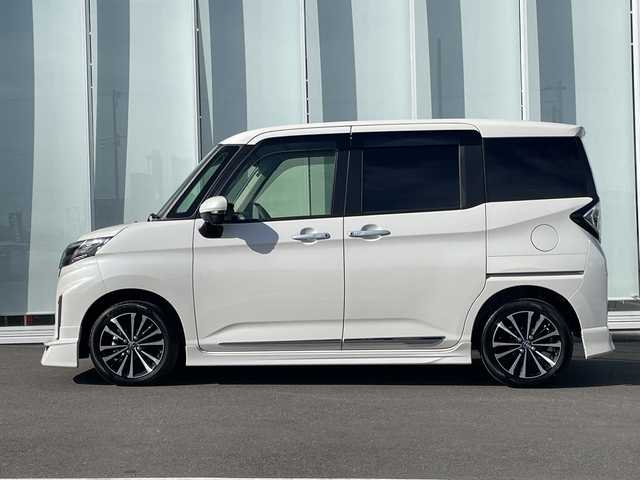 トヨタ ルーミー カスタムG－T 神奈川県 2023(令5)年 0.1万km パールホワイトⅢ 純正9インチSDナビTV /全方位カメラ /両側パワースライドドア　/追従型クルーズコントロール　/前後ドライブレコーダー　/前後コーナーセンサー　/モデリスタエアロ　/純正アルミホイール/純正フロアマット　/スペアキー/フロントフォグライト/取扱説明書/保証書/衝突被害軽減システム/LED