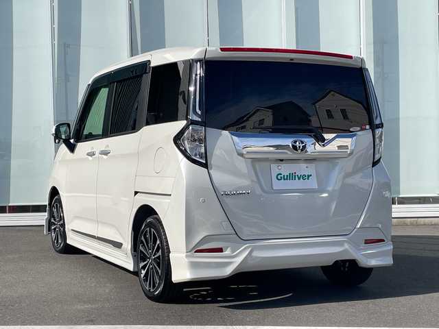 トヨタ ルーミー カスタムG－T 神奈川県 2023(令5)年 0.1万km パールホワイトⅢ 純正9インチSDナビTV /全方位カメラ /両側パワースライドドア　/追従型クルーズコントロール　/前後ドライブレコーダー　/前後コーナーセンサー　/モデリスタエアロ　/純正アルミホイール/純正フロアマット　/スペアキー/フロントフォグライト/取扱説明書/保証書/衝突被害軽減システム/LED