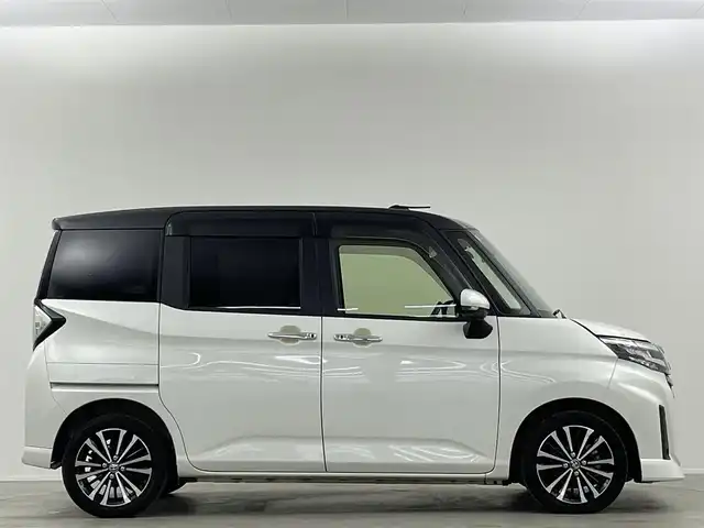 トヨタ ルーミー カスタムG－T 埼玉県 2020(令2)年 3.3万km ブラックマイカメタリック/パールホワイト2トーン 純正９型ナビ　ＢＴ　全方位　温シート　両側電動　オートハイビーム　コーナーセンサー　レーダークルーズコントロール　レーダークルーズコントロール　純正１５インチアルミホイール　衝突軽減システム