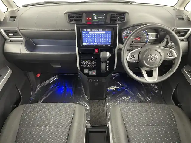 トヨタ ルーミー カスタムG－T 埼玉県 2020(令2)年 3.3万km ブラックマイカメタリック/パールホワイト2トーン 純正９型ナビ　ＢＴ　全方位　温シート　両側電動　オートハイビーム　コーナーセンサー　レーダークルーズコントロール　レーダークルーズコントロール　純正１５インチアルミホイール　衝突軽減システム