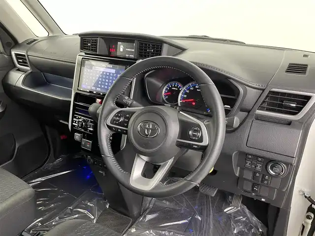 トヨタ ルーミー カスタムG－T 埼玉県 2020(令2)年 3.3万km ブラックマイカメタリック/パールホワイト2トーン 純正９型ナビ　ＢＴ　全方位　温シート　両側電動　オートハイビーム　コーナーセンサー　レーダークルーズコントロール　レーダークルーズコントロール　純正１５インチアルミホイール　衝突軽減システム