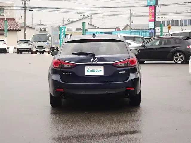 マツダ アテンザ ワゴン XD Lパッケージ 山形県 2013(平25)年 11.6万km ディープクリスタルブルーマイカ 6MT/ディーゼルターボ/衝突被害軽減システム/SDナビ/　　【CD DVD BT フルセグ USB AUX MSV】/バックカメラ/レーダークルーズコントロール/HIDオートヘッドライト/レザーシート/シートヒーター/パワーシート/17インチアルミホイール/アイドリングストップ/ステアリングスイッチ/電動格納ウィンカーミラー/ブライドスッポトモニター/フォグランプ/スマートキー/ETC