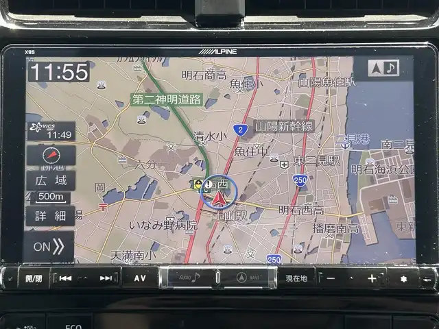トヨタ プリウス S 兵庫県 2016(平28)年 7.6万km ホワイトパールクリスタルシャイン ワンオーナー/アルパイン9インチナビ/CD/DVD/フルセグTV/Bluetooth/バックカメラ/純正LEDヘッドライト/オートライト/スマートキー/プッシュスタート/ビルトインETC/ステアリングスイッチ/HDMI/レーンアシスト