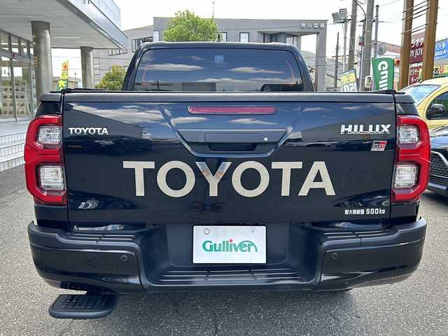 トヨタ ハイラックス Z GRスポーツ 福井県 2022(令4)年 2.9万km アティチュードブラックマイカ ワンオーナー/GRサイドステップ/GRマッドフラップ/純正ベッドライナー/社外トノカバー/社外マフラー/バグガード/純正ボディサイドモールディング/リアゲートダンパー/前後ドライブレコーダー/社外マフラー/社外アンダーガード/プッシュスタート/LEDヘッドライト/フォグランプ/オートライト/純正ナビ/AM/FM/BT/USB/全方位カメラ/社外サブウーファー/トヨタセーフティーセンス/レーダークルーズコントロール/パドルシフト/ETC2.0/スマートキー×2/ハーフレザーシート/運転席パワーシート/取扱説明書・保証書あり