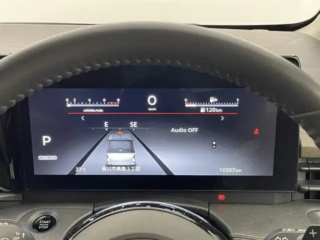 日産 セレナ ハイウェイスター V 埼玉県 2024(令6)年 1.1万km ダークメタルグレー 純正エアロ　純正１２．３インチナビ　フリップダウン　アラウンドビュー　ＢＳＩ　プロパイロット　ステアリングヒーター　シートヒーター　ワイヤレス充電　デジタルミラー　電動パワスラ　ハンズフリー　ビルトインＥＴＣ２．０　地デジTV
