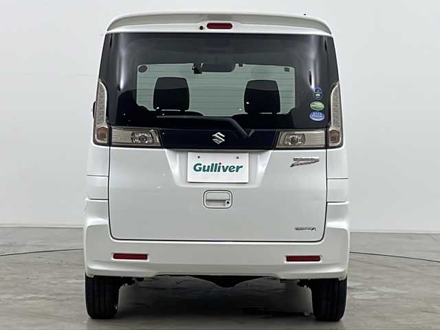 スズキ スペーシア カスタム XS リミテッド 道央・札幌 2015(平27)年 3.9万km クリスタルホワイトP ・4WD/・寒冷地仕様/・純正ナビ&CD&AUX&ワンセグ/・両側パワースライドドア/・衝突軽減ブレーキ/・前席シートヒーター/・ドアミラーヒーター/・ステアリングスイッチ/・ベンチシート/・HIDヘッドライト/・フォグランプ/・社外AW付スタッドレス積載