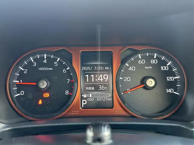 ダイハツ タフト G ターボ 静岡県 2021(令3)年 3.4万km サンドベージュメタリック 純正ナビ/　（フルセグTV/Bluetooth/DVD/CD）/スマートアシスト/衝突回避支援ブレーキ機能/レーンキープアシスト/横滑り防止装置/レーダークルーズコントロール/前席シートヒーター/全方位カメラ/バックカメラ/前後コーナーセンサー/プッシュスタート/スマートキー/ETC/ルーフレール/純正フロアマット/純正15インチアルミホイール/LEDヘッドライト
