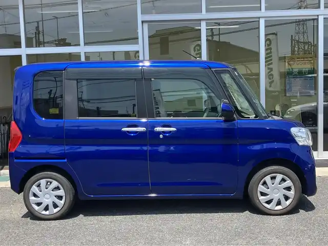 ダイハツ タント X LTD SA Ⅲ 山口県 2018(平30)年 2.2万km ディープブルークリスタルマイカ 社外メモリーナビ＆/フルセグTV＆全方位モニター/フロアマット/ドアバイザー/両側パワースライド/オートライト/オートハイビーム/スマートキー/エンジンプッシュスタート/運転席シートヒーター