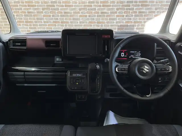 スズキ スペーシア カスタム HYBRID XS 岩手県 2024(令6)年 0.1万km ピュアホワイトパール/ブラック2トーン ４WD/オプション ブラック2トーンルーフ/スリムサーキュレーター/ロールサンシェード/前席シートヒーター/ステアリングヒーター/マルチユースフラップ/両側パワースライドドア/スズキセーフティサポート/デュアルセンサーブレーキサポートII/車線逸脱抑制機能/アダプティブクルーズコントロール/車線維持支援機能/誤発進抑制機能/標識認識機能/先行車発信お知らせ機能/リヤパーキングセンサー/ハイビームアシスト/横滑り防止装置/アイドリングストップ/LEDヘッドライト/純正１５インチアルミホイール