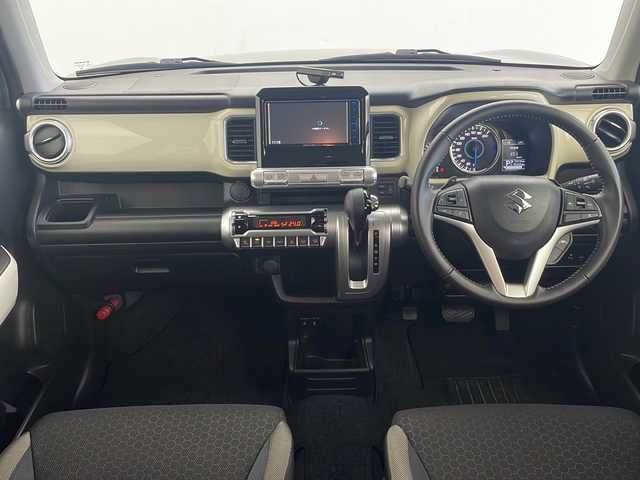 スズキ クロスビー HYBRID MZ 秋田県 2024(令6)年 3.2万km タフカーキパールメタリック/ホワイト2トーン ４WD/純正ナビ(Bluetooth/CD/ワンセグ)/バックカメラ/前席シートヒーター/ETC/レーンキープアシスト/クルーズコントロール/クリアランスソナー/アイドリングストップ/後方コーナーセンサー/衝突被害軽減システム/ダウンヒルアシストコントロール/革巻きステアリング/純正AW/オートライト/LEDヘッドライト/スマートキー