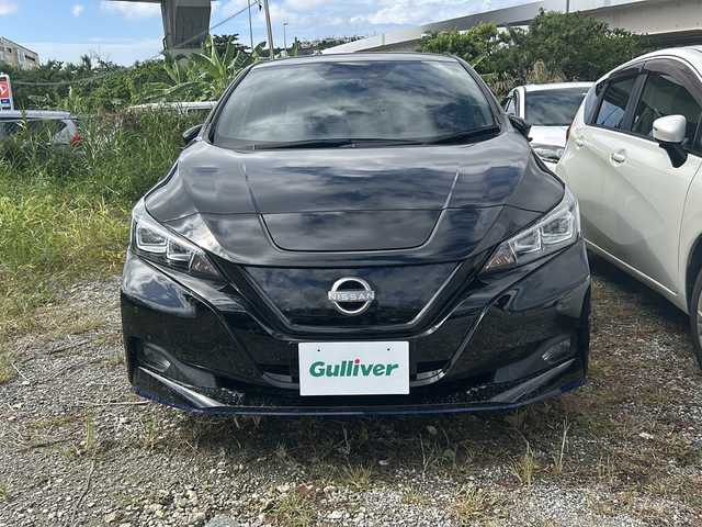 日産 リーフ e+ G 沖縄県 2021(令3)年 8.3万km スーパーブラック