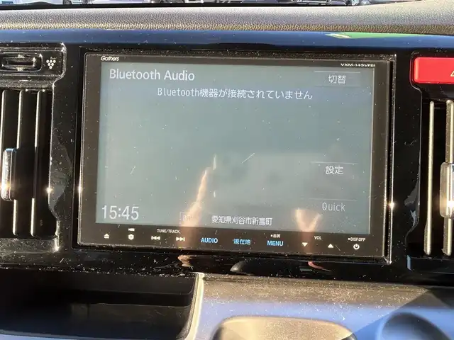 ホンダ Ｎ ＷＧＮ カスタム G ターボパッケージ 愛知県 2013(平25)年 7.1万km スマートブラック 純正8型ナビ【Bluetooth　CD DVD SD USB フルセグ　品番：VXM-VFEi】/バックカメラ/ETC/クルーズコントロール/オートライト/フォグランプ/ECON/ステアリングリモコン/パドルシフト/ハーフレザーシート/ドアバイザー/電動格納ドアミラー/純正アルミホイール/禁煙車