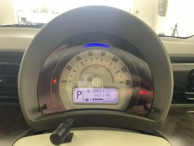 スズキ ラパン モード 大分県 2021(令3)年 1.4万km フォーンベージュメタリック/ホワイト2トーンルーフ 純正ディーラーナビ/・Bluetooth・フルセグTV・AM・FM・DISC/バックカメラ/全方位カメラ/純正フロアマット/ドライブレコーダー/横滑り防止装置/車線逸脱防止システム/衝突軽減ブレーキ/オートライト/リアコーナーセンサー/革巻きステアリング/テレビキャンセラー/ステアリングリモコン/パワーウィンドウ/パワーステアリング/電動格納ミラー