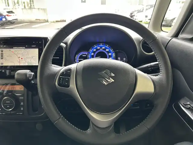 スズキ スペーシア カスタム XS 宮城県 2015(平27)年 8.1万km クリスタルホワイトP 純正ナビ（ラジオ/TVフルセグ/USB/）/アイドリングストップ/デュアルカメラブレーキサポート（衝突軽減/車線逸脱警報）/全方位バックカメラ/ドラレコ/オートライト/ETC/純正フロアマット/スタッドレスタイヤ（１５５/65R14）/記録簿/取扱説明書/保証書