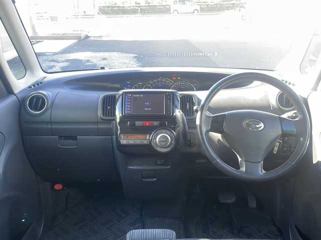 ダイハツ タント カスタム RS 福島県 2013(平25)年 9万km ブラックマイカメタリック ワンオーナー/社外SDナビ/（DVD/AM/FM/Bluetooth）/ワンセグTV/バックカメラ/片側電動スライドドア/ハロゲンライト/フォグランプ/純正フロアマット/純正15インチAW/ダブルエアバック/取扱説明書