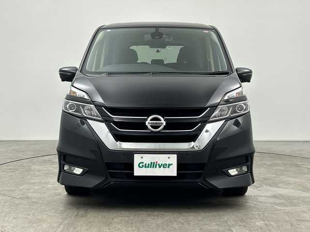 日産 セレナ ハイウェイスター G 三重県 2016(平28)年 7.8万km ダイヤモンドブラック 禁煙車/セーフティパックB/・プロパイロット/・電動パーキングブレーキ/・ブレーキホールド/・ステアリングスイッチ/・SRSカーテンエアバッグシステム/・サイドエアバッグシステム（前席）/・インテリジェントルームミラー/・踏み間違い衝突防止アシスト/・インテリジェント パーキングアシスト/・標識検知機能/・インテリジェント アラウンドビューモニター/エマージェンシーブレーキ/車線逸脱警報/コーナーセンサー/純正９型ナビ（MM516D-L）/・フルセグTV/CD/DVD/Blu-ray/BT/SD/音楽録音/純正フリップダウンモニター/ハンズフリー両側パワースライドドア/革巻きステアリング/LEＤヘッドライト/フォグランプ/オートライト/電動格納ミラー/シートバックテーブル/USB充電/リアサンシェード/前後ドライブレコーダー/ETC/アイドリングストップ/スマートキー/プッシュスタート/スペアキー/純正ドアバイザー/純正フロアマット
