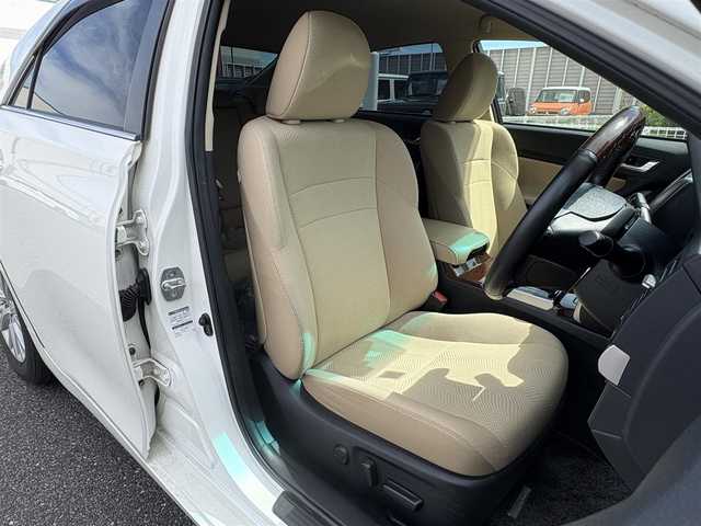 トヨタ マークＸ 250G 山口県 2013(平25)年 1.6万km ホワイトパールクリスタルシャイン SDナビ ワンセグTV CD BT AUX/バックカメラ/ビルトイン ETC/スマートキー/運転席パワーシート/リアスポイラー/HIDオートヘッドライト/フォグライト/電動コーナーポール/アルミホイール/ウッドコンビステアリング/W サイド カーテン ニー エアバッグ/横滑り防止/禁煙車