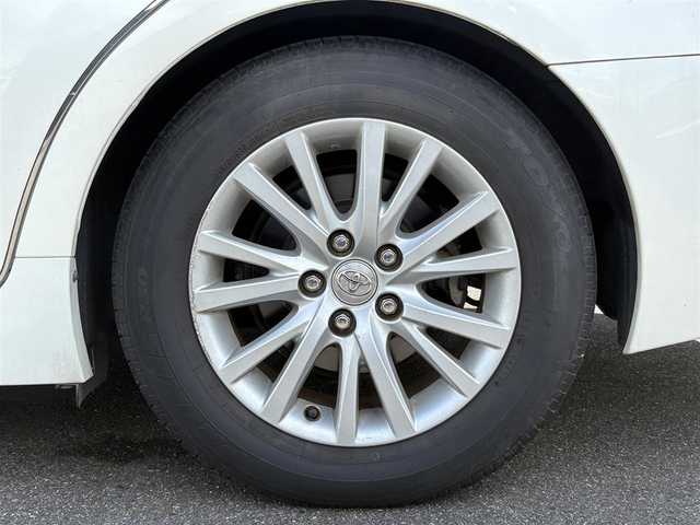 トヨタ マークＸ 250G 山口県 2013(平25)年 1.6万km ホワイトパールクリスタルシャイン SDナビ ワンセグTV CD BT AUX/バックカメラ/ビルトイン ETC/スマートキー/運転席パワーシート/リアスポイラー/HIDオートヘッドライト/フォグライト/電動コーナーポール/アルミホイール/ウッドコンビステアリング/W サイド カーテン ニー エアバッグ/横滑り防止/禁煙車