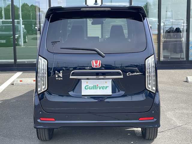 ホンダ Ｎ ＷＧＮ カスタム Lターボ ホンダS 道東・釧路十勝 2021(令3)年 3.7万km ミッドナイトブルービームM ・４WD/・ワンオーナー/・ターボ/・ビルトインETC/・衝突被害軽減ブレーキ/・レーダークルーズコントロール/・横滑り防止装置/・オートライト/・前席シートヒーター/・ハーフレザーシート/・レーンキープアシスト/・コーナーセンサー前後/・純正フロアマット/・純正LEDヘッドライト/・純正１５インチAW/・ドアバイザー