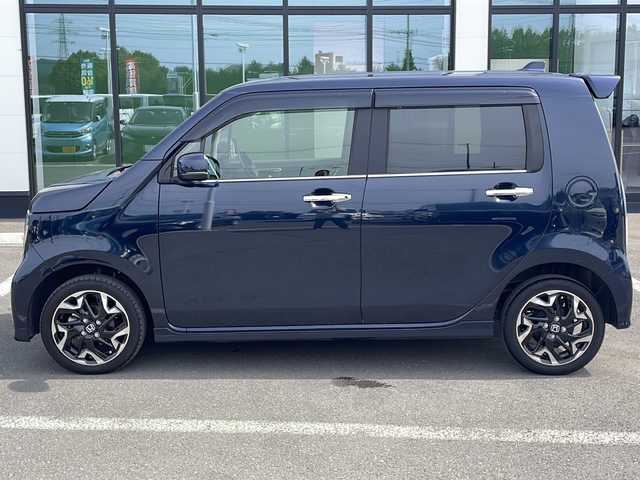 ホンダ Ｎ ＷＧＮ カスタム Lターボ ホンダS 道東・釧路十勝 2021(令3)年 3.7万km ミッドナイトブルービームM ・４WD/・ワンオーナー/・ターボ/・ビルトインETC/・衝突被害軽減ブレーキ/・レーダークルーズコントロール/・横滑り防止装置/・オートライト/・前席シートヒーター/・ハーフレザーシート/・レーンキープアシスト/・コーナーセンサー前後/・純正フロアマット/・純正LEDヘッドライト/・純正１５インチAW/・ドアバイザー