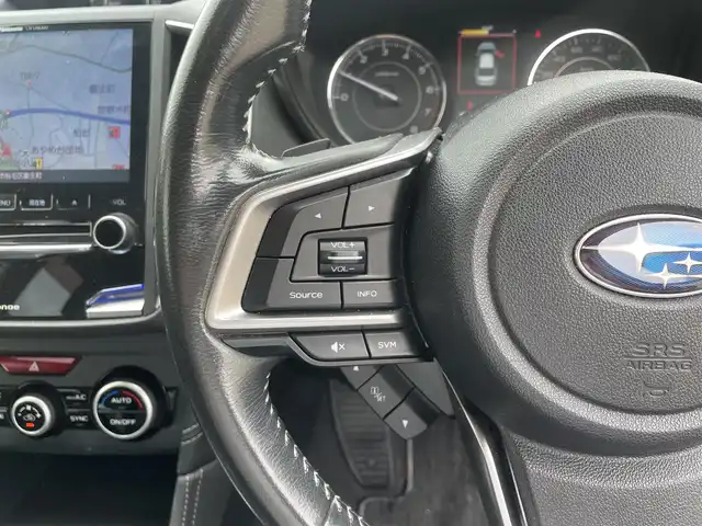 スバル インプレッサ スポーツ 2．0i－L アイサイト 千葉県 2018(平30)年 7.9万km アイスシルバーメタリック ディーラーナビ(AM/FM/フルセグ/BT/CD/USB/SD)/前後ドライブレコーダー(KZR-S100W)/SIドライブスイッチ/レーダークルーズコントロール/車間設定スイッチ/死角車両検知/車線逸脱警報/ステアリング連動ヘッドライト/アイサイト/パドルシフト/アイドリングストップ/横滑り防止機能/LEDヘッドライト/フォグランプ/バックカメラ/プッシュスタート/電動格納ミラー/ウィンカーミラー/純正フロアマット