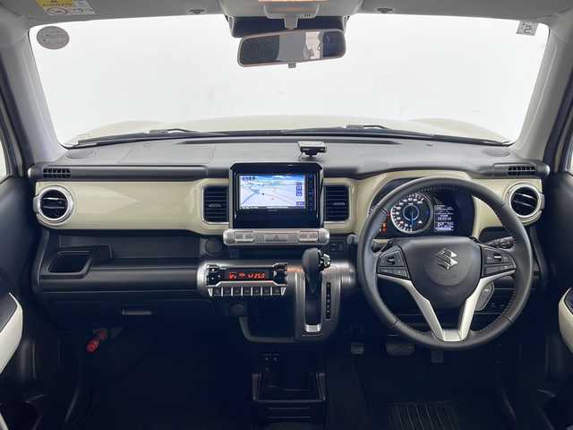 スズキ クロスビー HYBRID MZ 秋田県 2024(令6)年 3.1万km キャラバンアイボリーパールメタリック/ホワイト 2トーンルーフ ４WD/社外ナビ【AM/FM/CD/BT】　/バックカメラ　/ＥＴＣ　/パドルシフト　/プッシュスタート　/クルーズコントロール/前席シートヒーター　/ＵＳＢポート　/レーンキープアシスト　/衝突被害軽減システム　/クリアランスソナー　/横滑り防止装置/ヒルディセントコントロール/ダウンヒルアシストコントロール/オートエアコン/オートライト/SNOW/SPORT/アイドリングストップ/コーナーセンサー/革巻きステアリング/電格ミラー/フォグライト/ウィンカーミラー/純正AW/保証書/取り扱い説明書