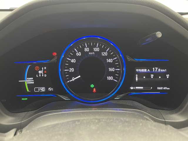 ホンダ ヴェゼル ハイブリッド Z 千葉県 2015(平27)年 6.9万km ルーセブラックM 純正インターナビ/フルセグTV/Bluetooth/CD/DVD/USB/バックカメラ/ビルトインETC/パドルシフト/ステアリングリモコン/ハーフレザーシート/シートヒーター/ワイパーデアイサー/クルーズコントロール/ISOFIX/ルーフレール/LEDヘッドライト