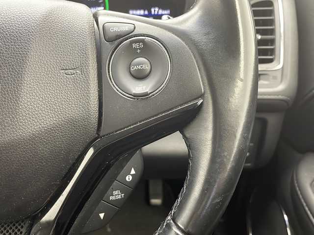 ホンダ ヴェゼル ハイブリッド Z 千葉県 2015(平27)年 6.9万km ルーセブラックM 純正インターナビ/フルセグTV/Bluetooth/CD/DVD/USB/バックカメラ/ビルトインETC/パドルシフト/ステアリングリモコン/ハーフレザーシート/シートヒーター/ワイパーデアイサー/クルーズコントロール/ISOFIX/ルーフレール/LEDヘッドライト