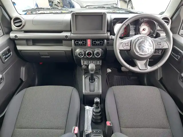 スズキ ジムニー ノマド FC 東京都 2025(令7)年 0.1千km 紺 登録済未使用車/4WD/スズキセーフティサポート/・デュアルカメラブレーキサポート/・車線逸脱警報機能/・誤発進抑制機能/・後方誤発進抑制機能/・ふらつき警報機能/・アダプティブクルーズコントロール/シートヒーター(D/N席)/純正LEDヘッドライト/フォグランプ/オートライト/純正15インチAW/純正フロアマット/革巻きステアリング/ステアリングスイッチ/ヒルホールドコントロール/プッシュスタート/スマートキー/スペアキー×１