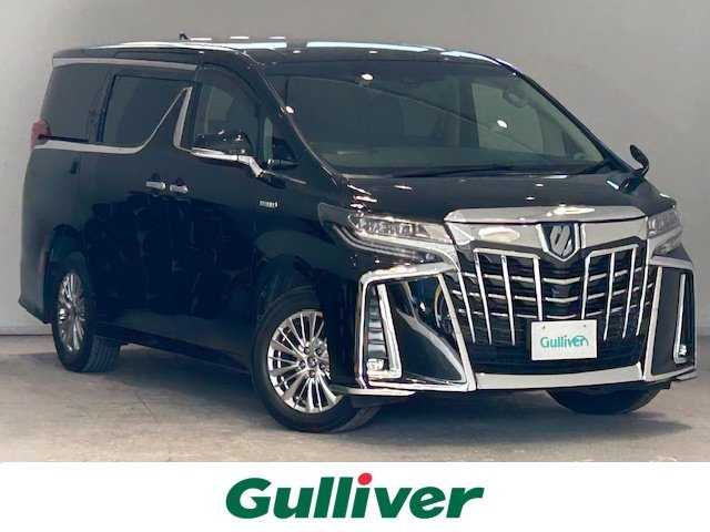 トヨタ アルファードハイブリット SR 宮城県 2019(令1)年 7.1万km ブラック 4WD/オットマン/トヨタセーフティーセンス/・ブラインドスポットモニター/・車線逸脱警報装置/・プリクラッシュセーフティ/・レーントレーシングアシスト/・レーンチェンジアシスト/・ロードサインアシスト/純正ナビ/・ETC/・フルセグTV/・Bluetooth/CD/DVD/・バックカメラ/・デジタルインナーミラー/両側パワースライドドア/パワーバックドア/レーダークルーズコントロール/電子パーキング/・オートホールド/アイドリングストップ/電子パーキング/・オートブレーキホールド/革巻きステアリング/・ステアリングスイッチ/レザーシート/・パワーシート（運転席/助手席）/・メモリシート(運転席)/・エアシート（運転席/助手席）/・シートヒーター（運転席/助手席）/プッシュスタート/・スマートキー/LEDヘッドライト/・オートライト/・オートハイビーム/純正フロアマット