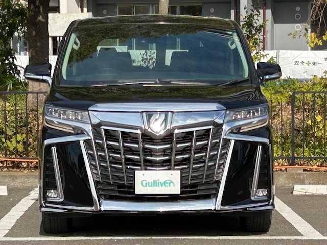 トヨタ アルファードハイブリット SR 宮城県 2019(令1)年 7.1万km ブラック 4WD/オットマン/トヨタセーフティーセンス/・ブラインドスポットモニター/・車線逸脱警報装置/・プリクラッシュセーフティ/・レーントレーシングアシスト/・レーンチェンジアシスト/・ロードサインアシスト/純正ナビ/・ETC/・フルセグTV/・Bluetooth/CD/DVD/・バックカメラ/・デジタルインナーミラー/両側パワースライドドア/パワーバックドア/レーダークルーズコントロール/電子パーキング/・オートホールド/アイドリングストップ/電子パーキング/・オートブレーキホールド/革巻きステアリング/・ステアリングスイッチ/レザーシート/・パワーシート（運転席/助手席）/・メモリシート(運転席)/・エアシート（運転席/助手席）/・シートヒーター（運転席/助手席）/プッシュスタート/・スマートキー/LEDヘッドライト/・オートライト/・オートハイビーム/純正フロアマット